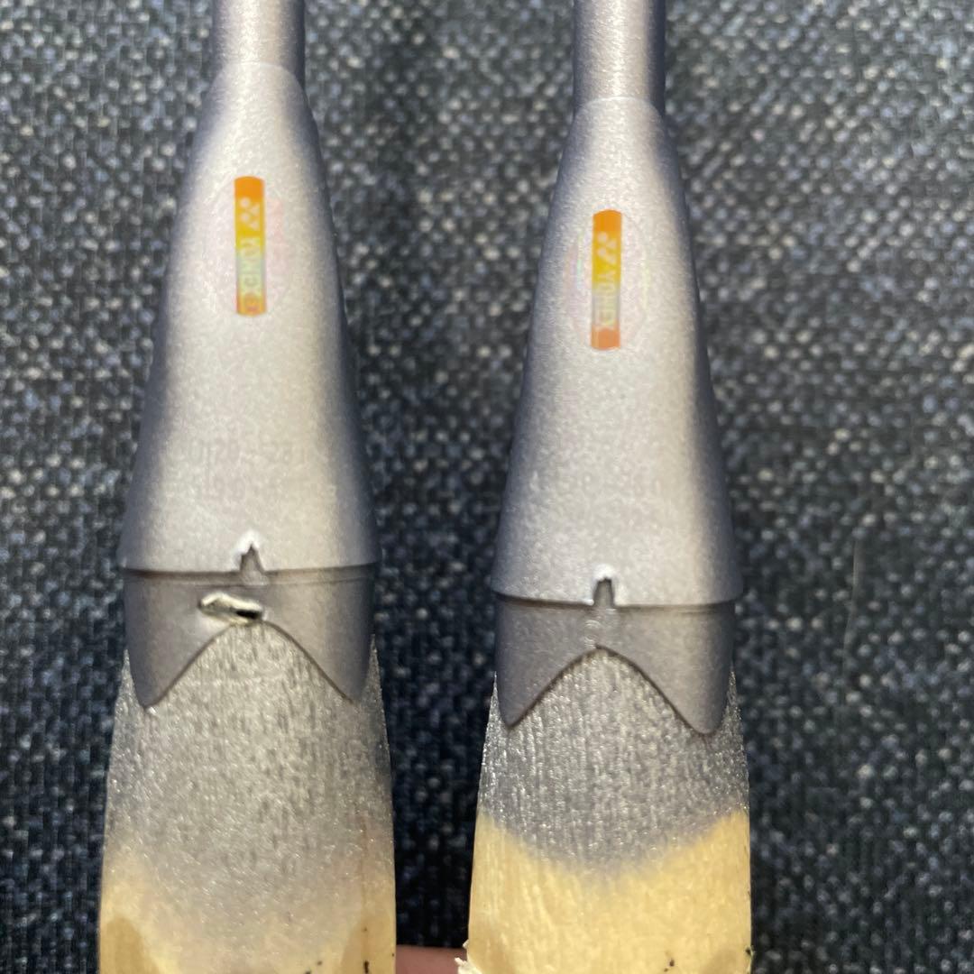 3AX88D-PRO バドミントンラケット 2本セットジャンク品