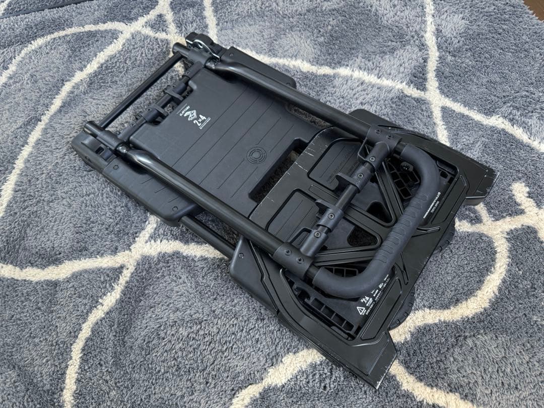 花岡車輌 フラットカート2×4 ブラック