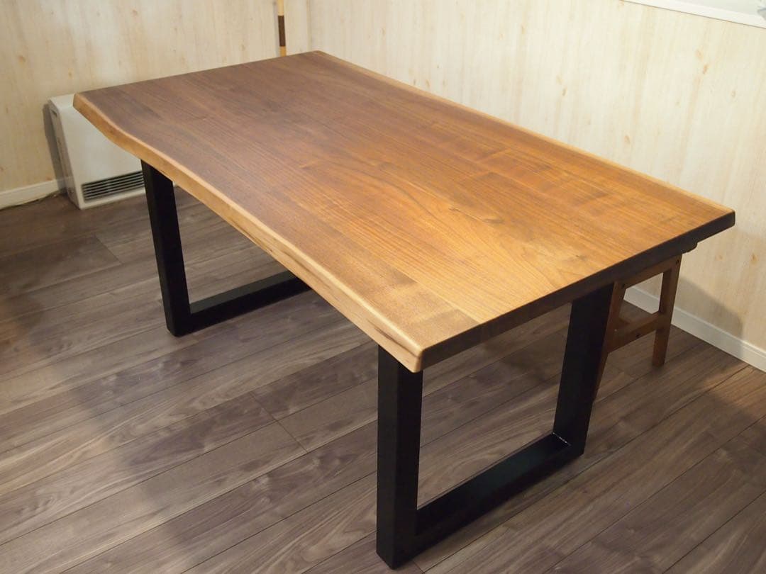 【木蔵】一枚板風ダイニングテーブル　ウォールナット