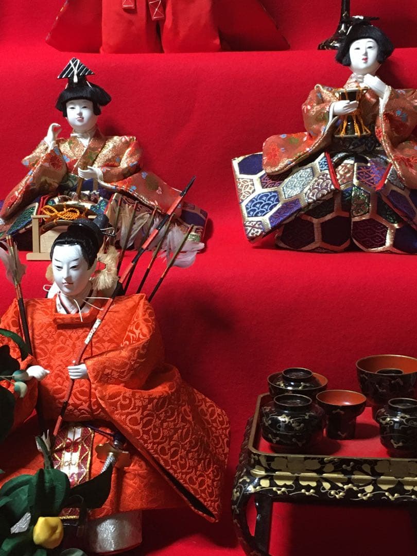 【直接引き取り限定】　雛人形　　大橋弌峰　　七段フルセット　　京都　伝統工芸