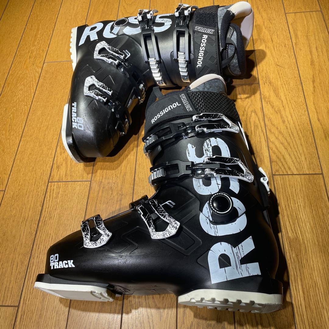 幅広rossignolロシニョールTRACK80 26.0-26.5cm