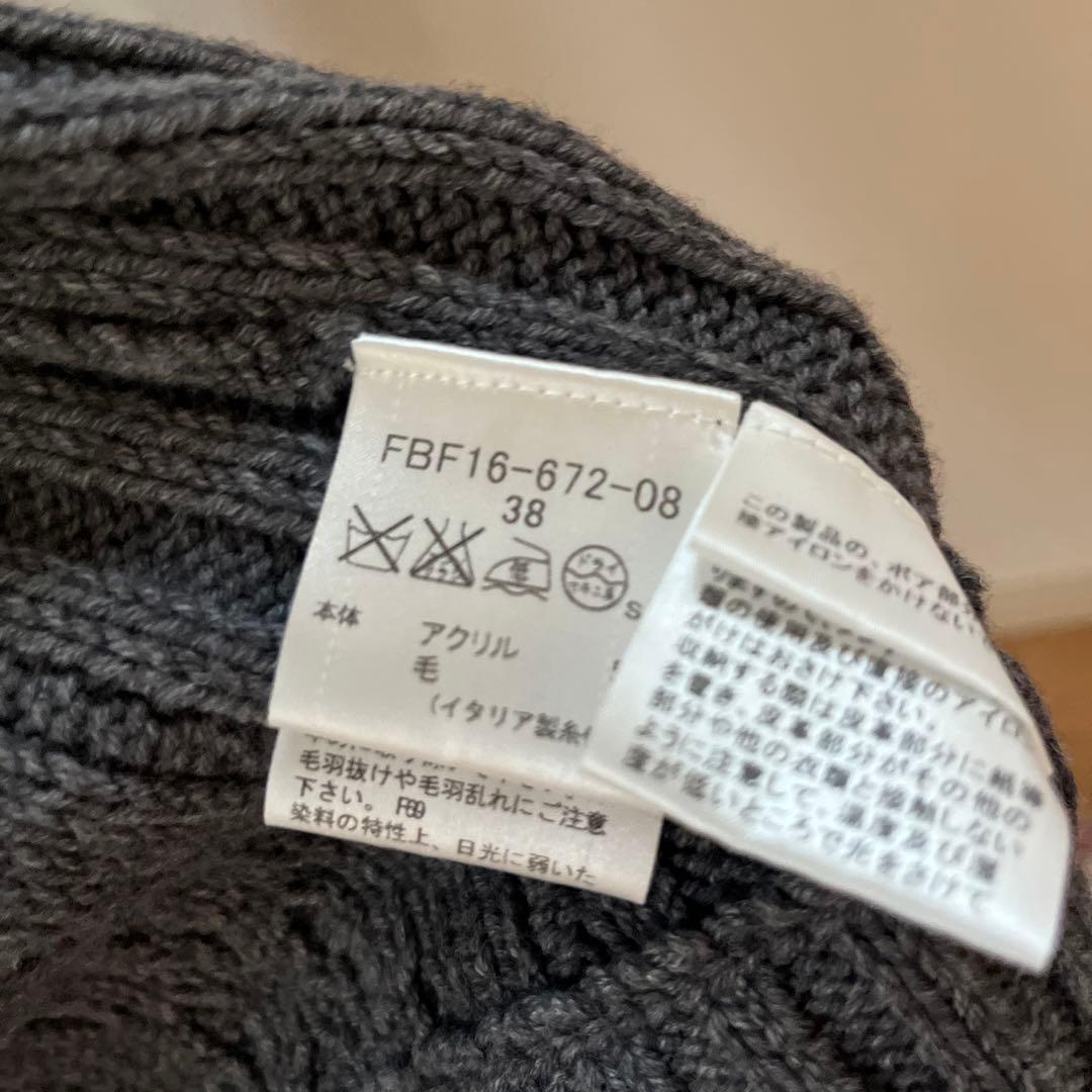 緊急お値下げ❣️BURBERRY ブルーレーベルダッフルコートグレー 38