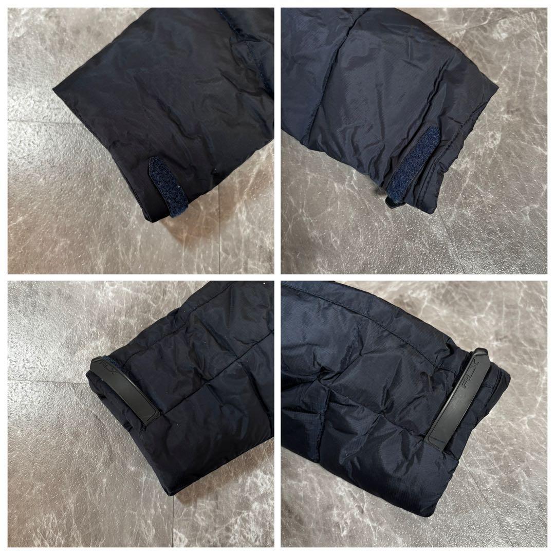 RLX/RALPH LAUREN/ダウンジャケット/S/ネイビー/ホワイト