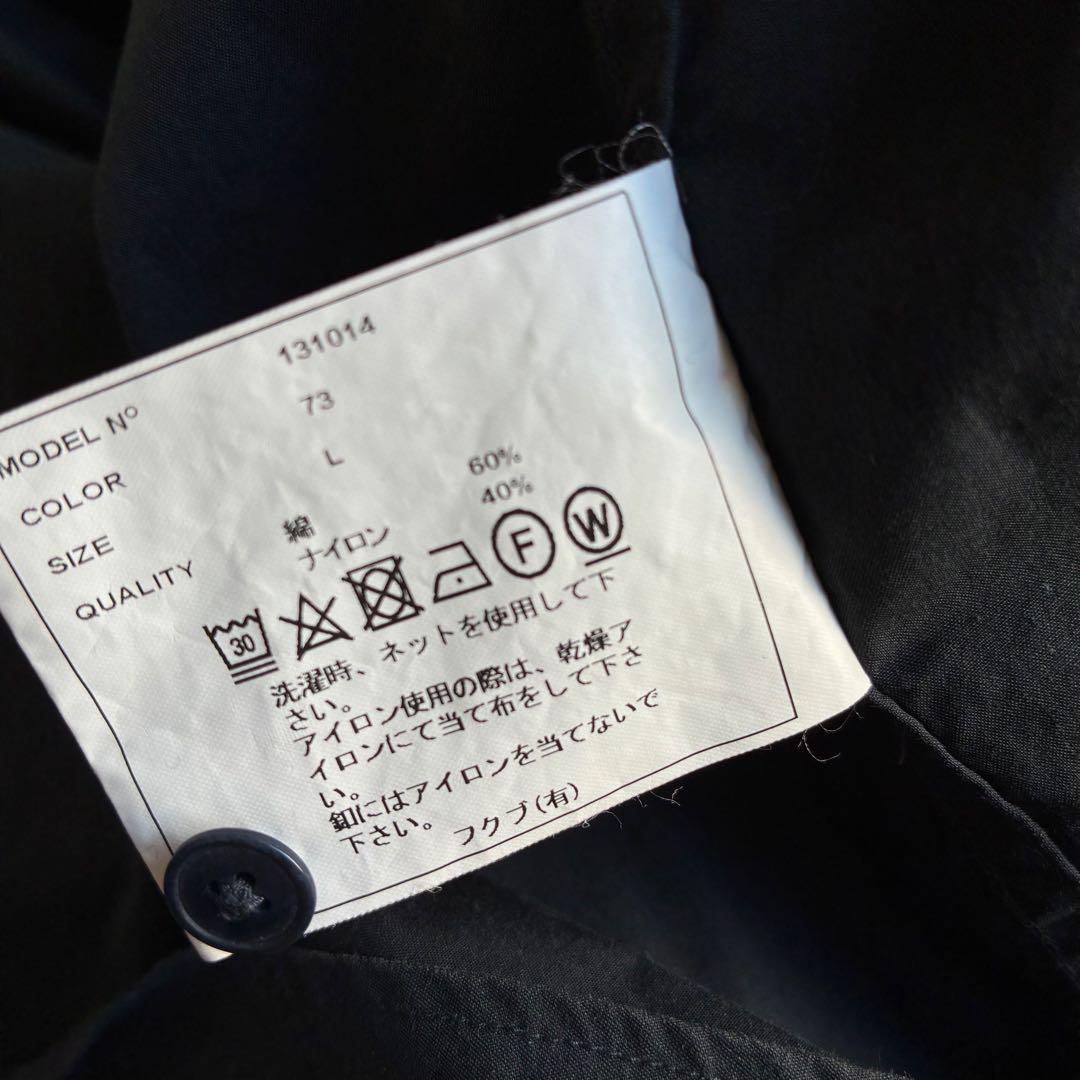 YAECA ヤエカ 長袖シャツ オーバーサイズ ブラック メンズ Lサイズ