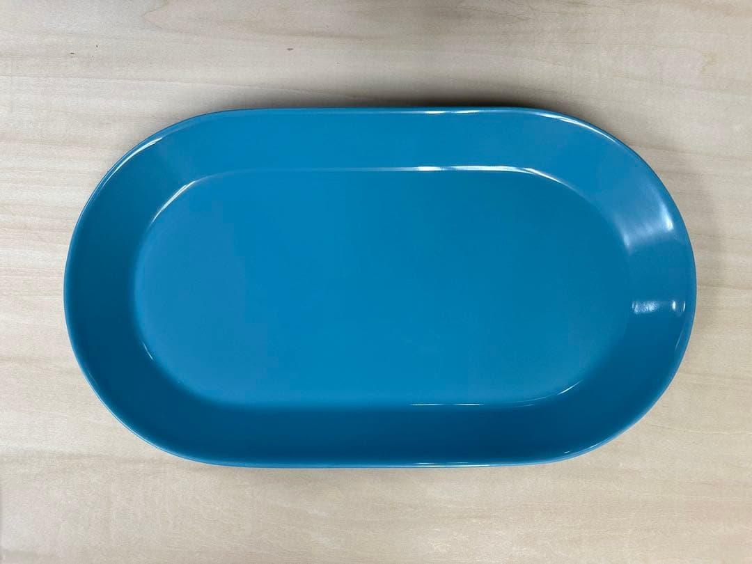  イッタラ ターコイズ ティーマ フィッシュプレート 2枚セット