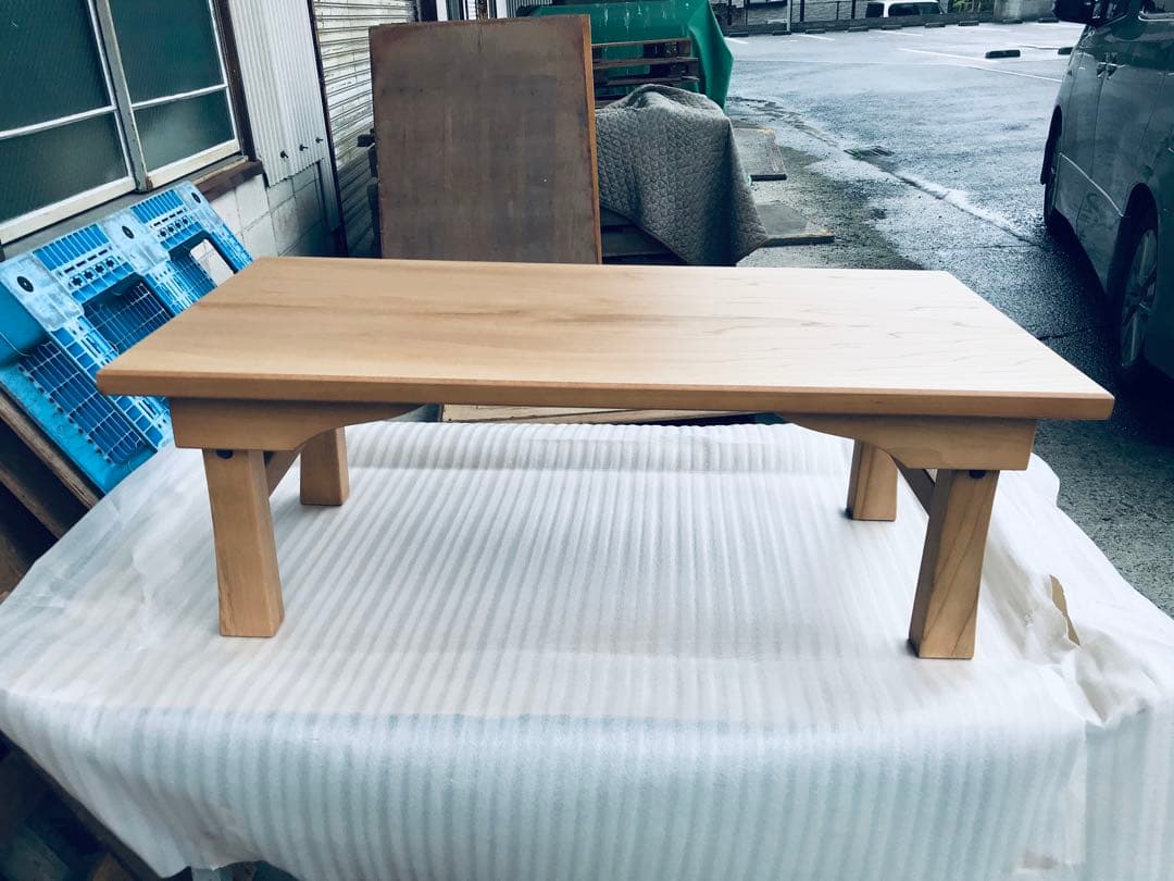 小さな折たたみテーブル90日本製