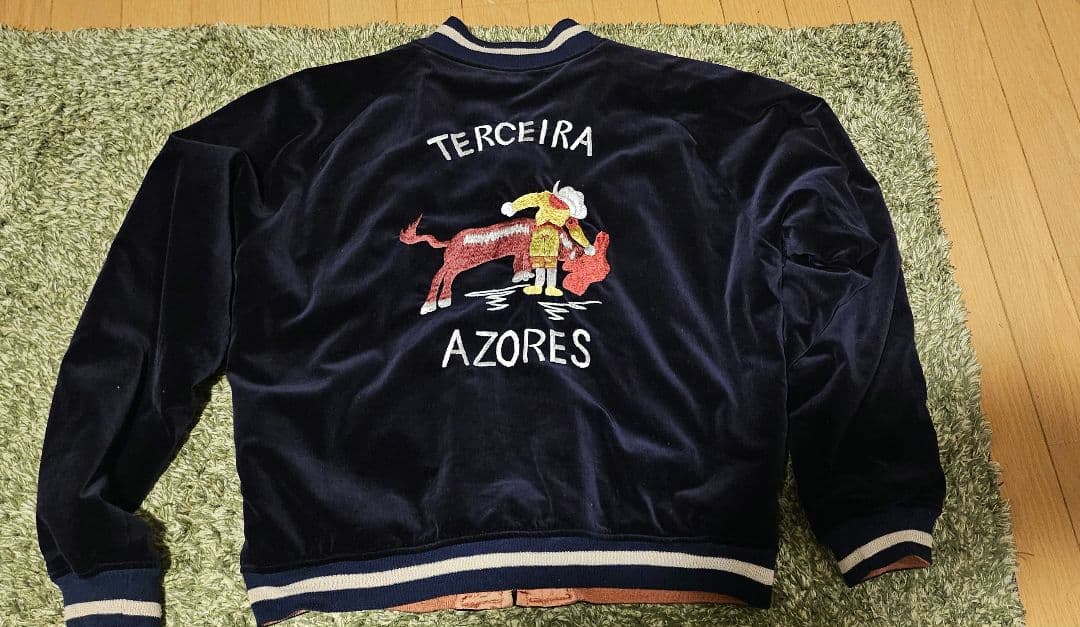 ウエアハウス　スカジャン ネイビー マタドール　40