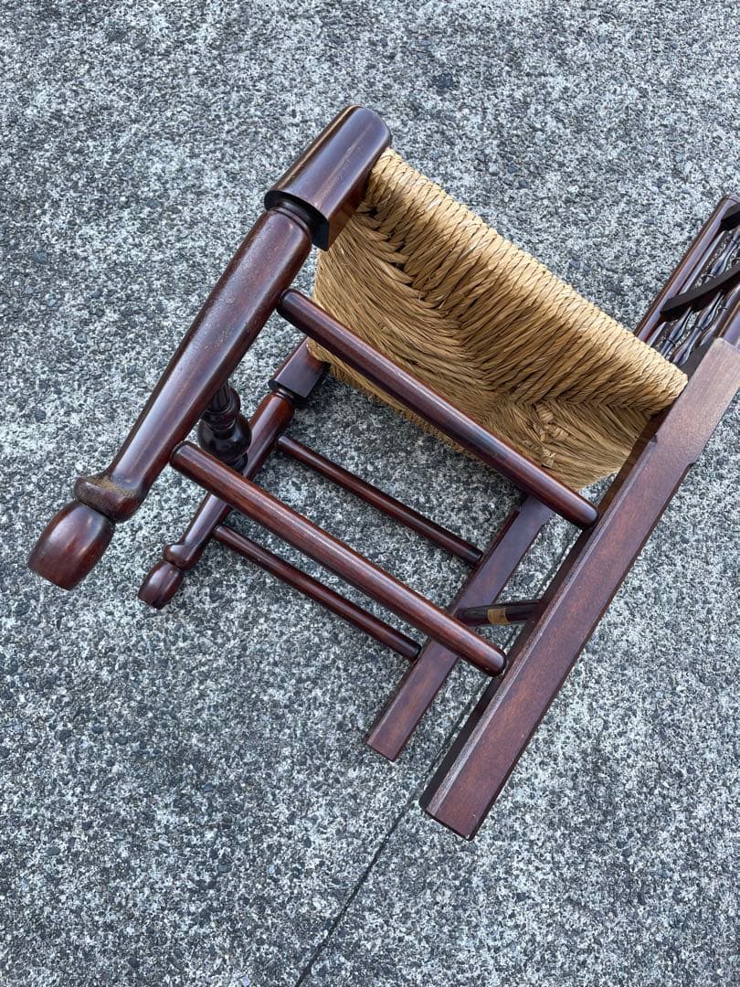 松本民芸家具 ＃38型スピンドルチェア ラッシ