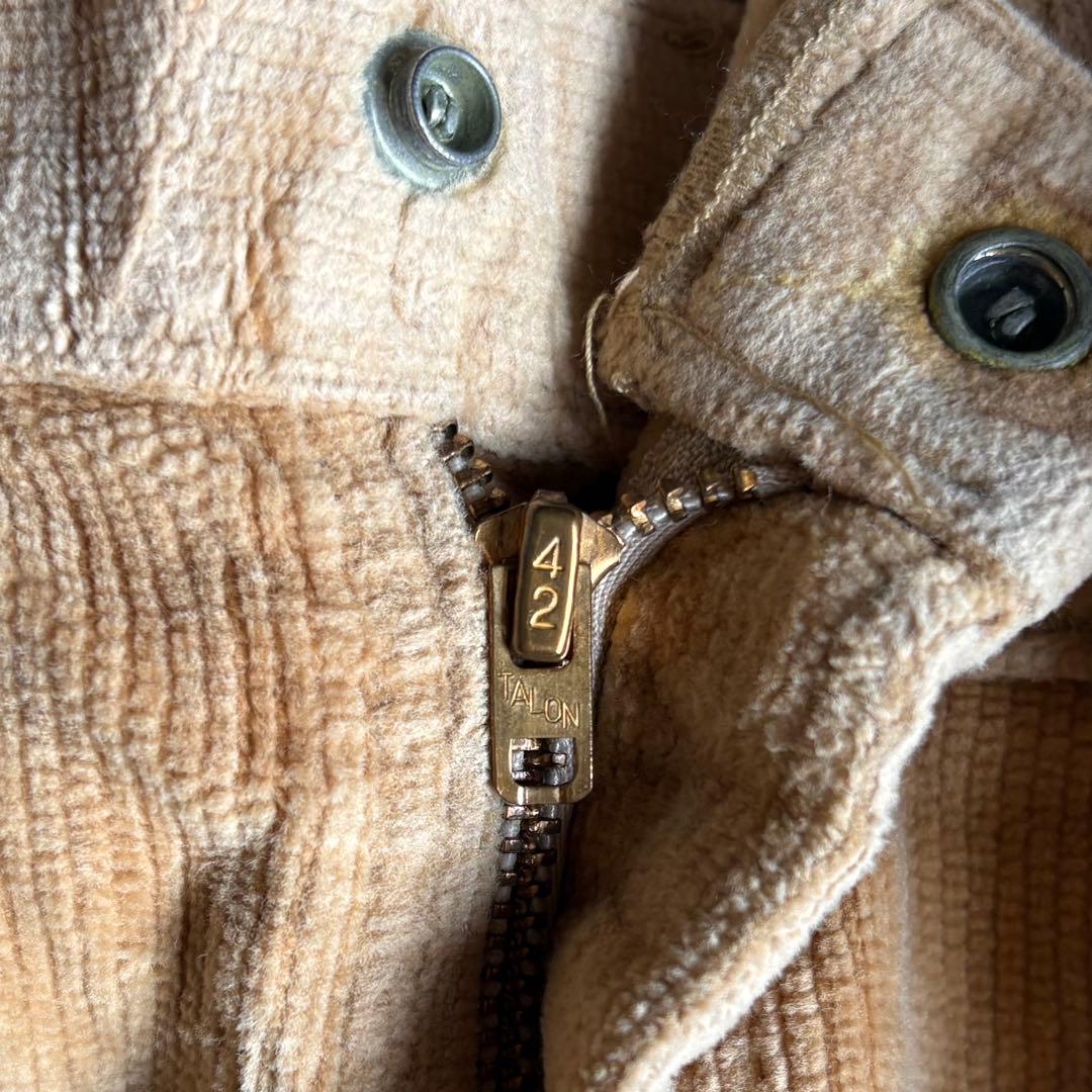 【70s Leens】コーデュロイパンツ　42タロン usa製　vintage