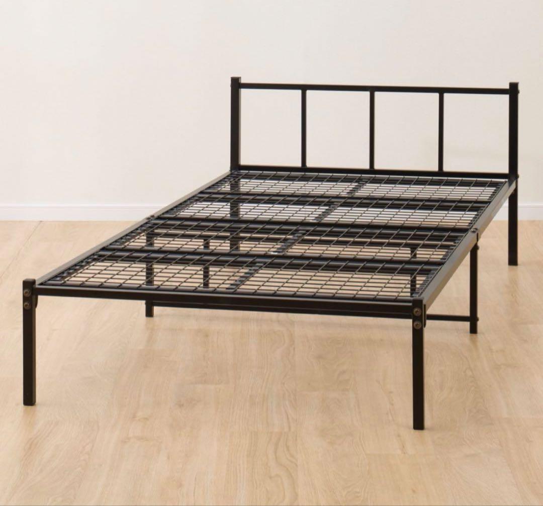 《明日まで》ニトリ　パイプベッド　バジーナFV2　シングル