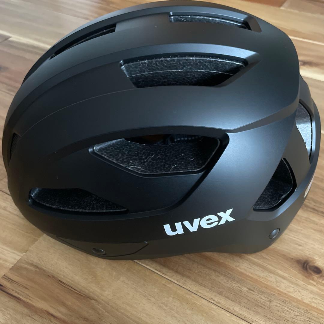 uvex マットブラック ヘルメット
