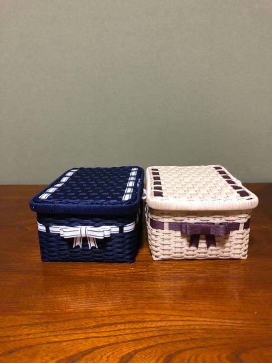 にゃんパラ様　オーダーカゴ完成品