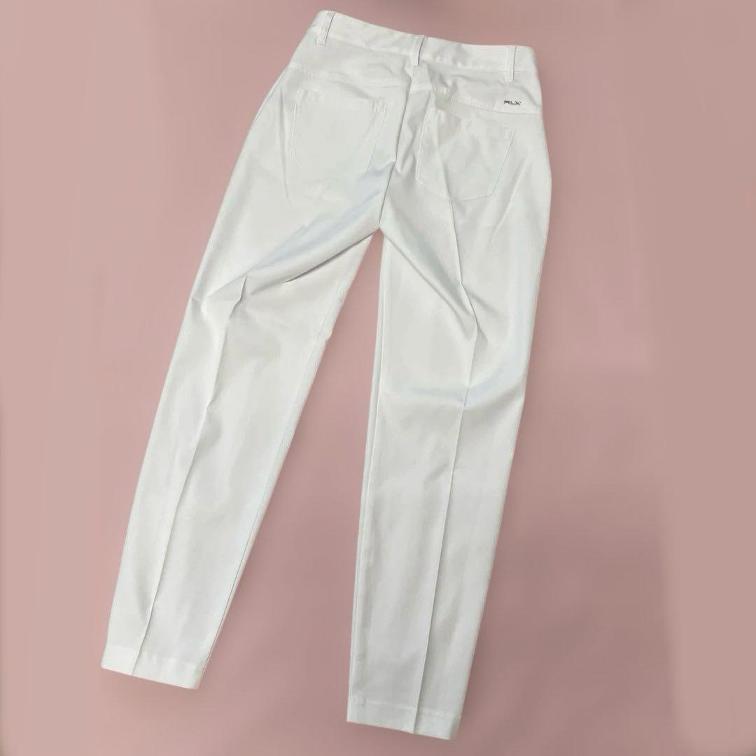 新品未使用 ラルフローレンRLX レディース ホワイトパンツ00 XXSサイズ