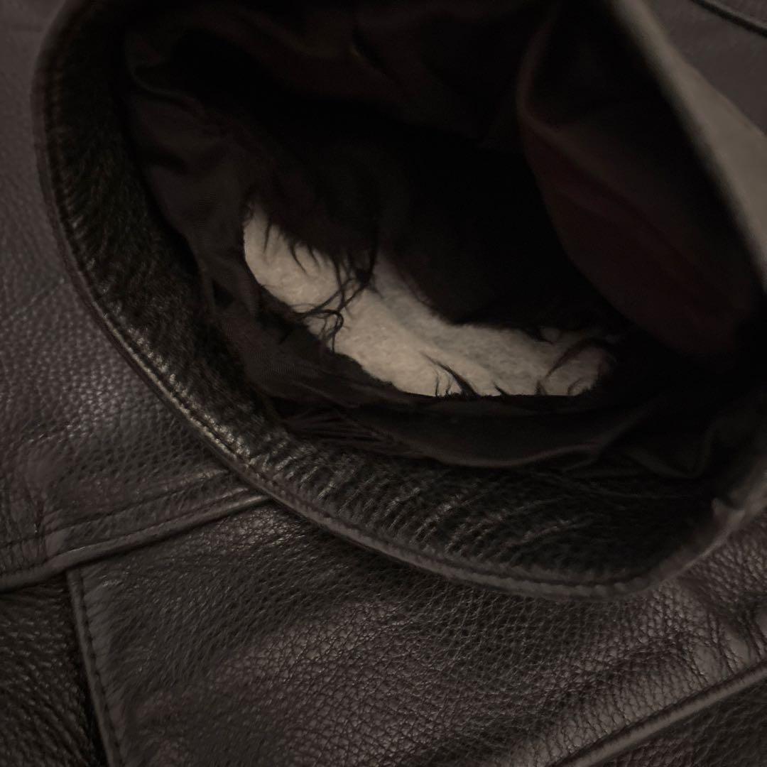 timberland レザー　カーコート