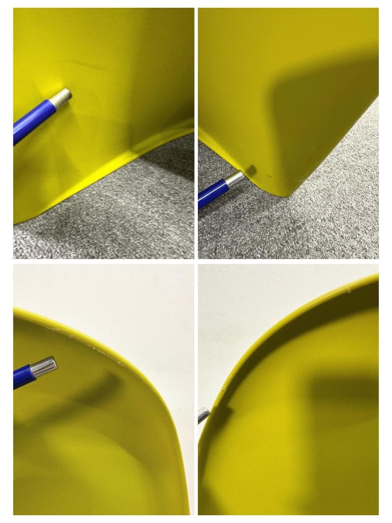 ■Vitra■パントンチェア　ポリプロピレン　廃盤色　黄緑　グリーン系　名作椅子