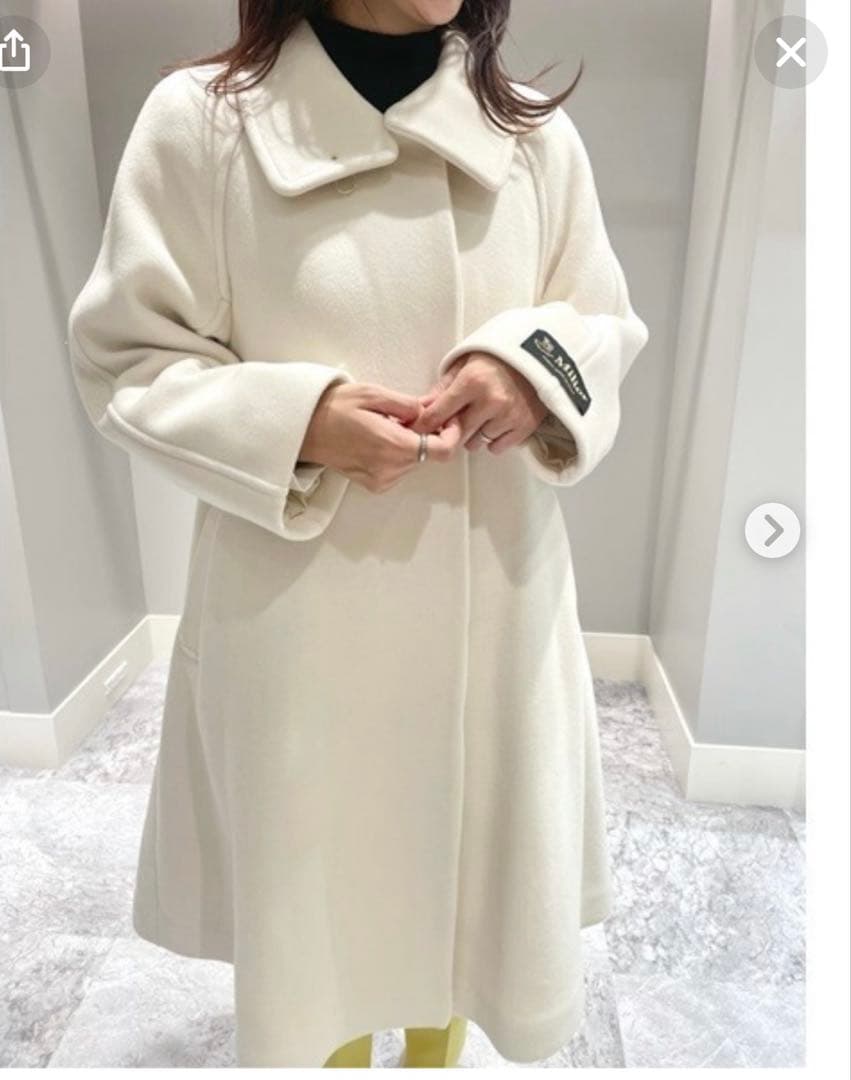 セルフォード Aラインスタンドカラーコート