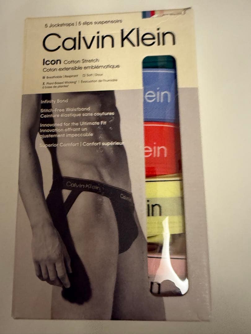 カルバンクライン　ジョグストラップ　５枚　Mサイズ