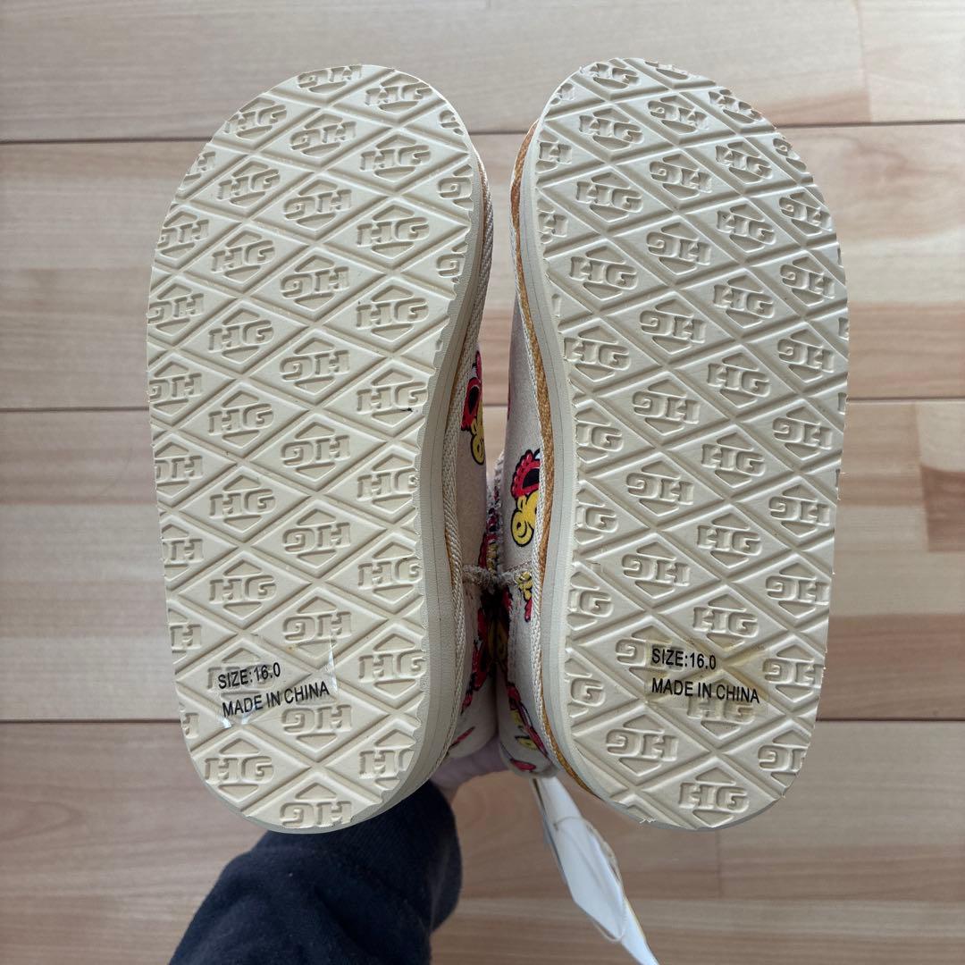 【最終値下げ】ヒスミニ　ブーツ　16cm