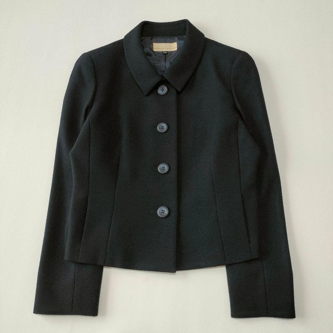 東京イギン　高級フォーマルジャケットワンピースセット　ネイビー　お受験