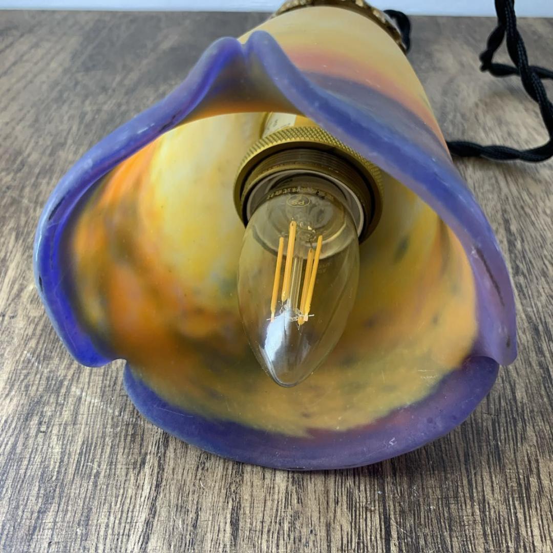 ミューラー兄弟 フレール チューリップ ペンダント ライト 電球＆コード 訳あり