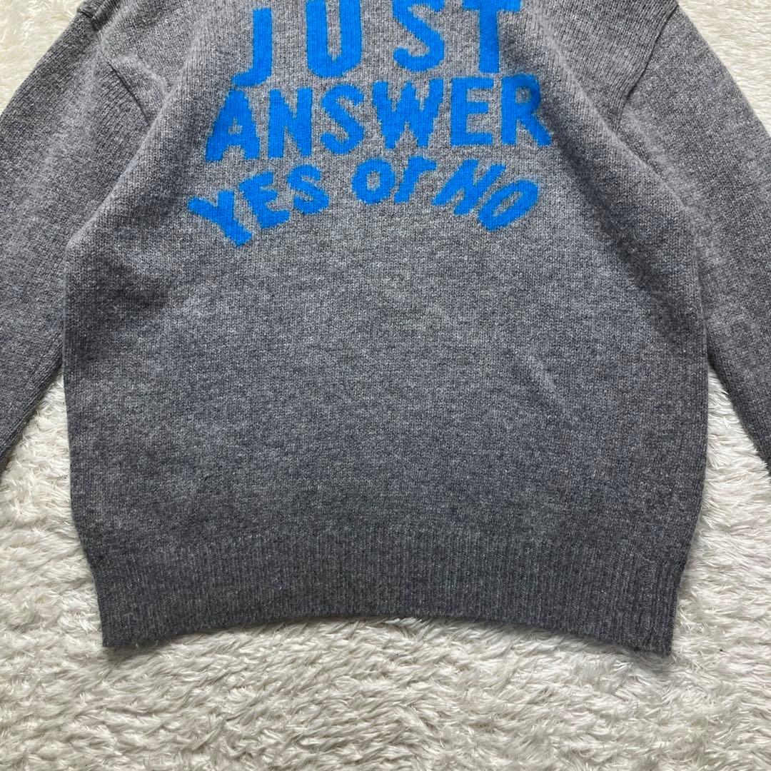 希少✨ machatt マチャット ロゴ ニット ウール混 グレー 韓国製