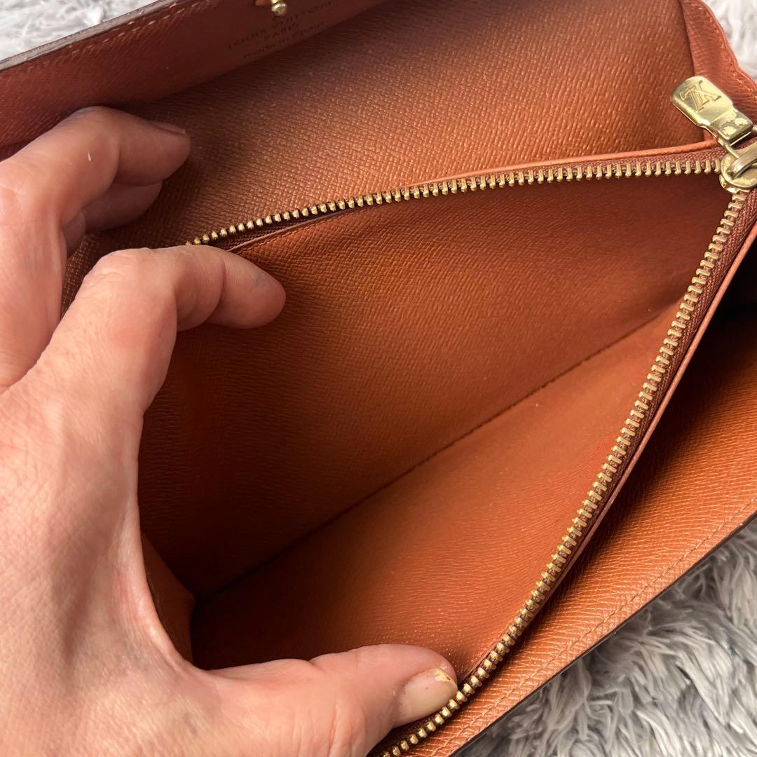 ルイヴィトン　モノグラム　ポルトモネクレディ　長財布　メンズ　レディース