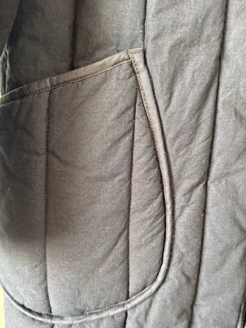 45R インディゴ キルティング コート