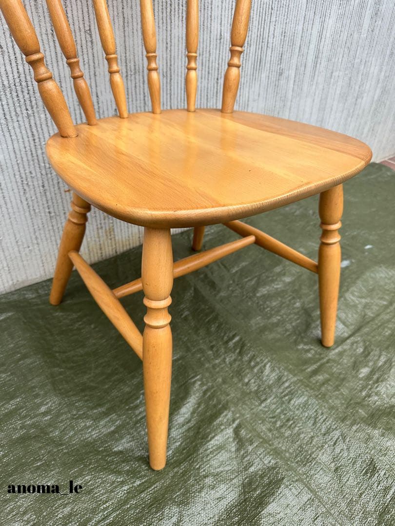 【ダイニングチェア】2　飛騨の家具　柏木工　スティックバック　ウィンザーチェア