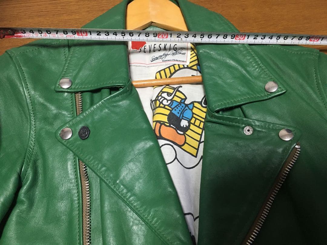 SEVESKIG　ライダースジャケット