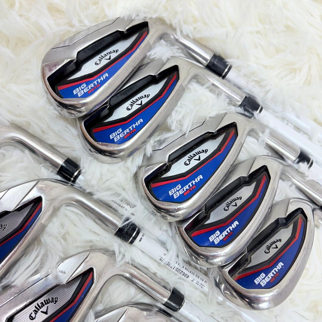 Callaway BIG BERTHA BETA メンズアイアンセット 9本