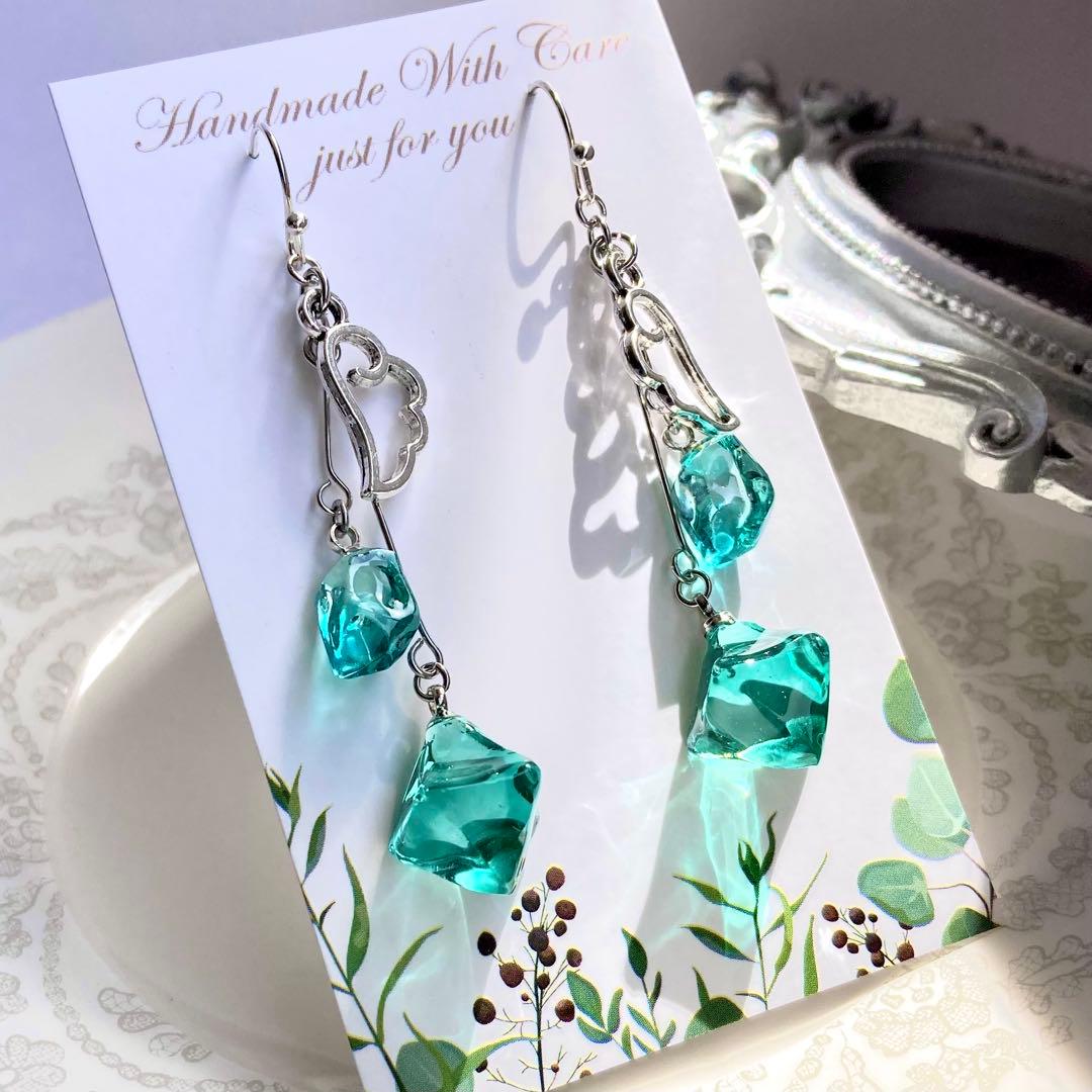 青山葵/レジンピアス20点