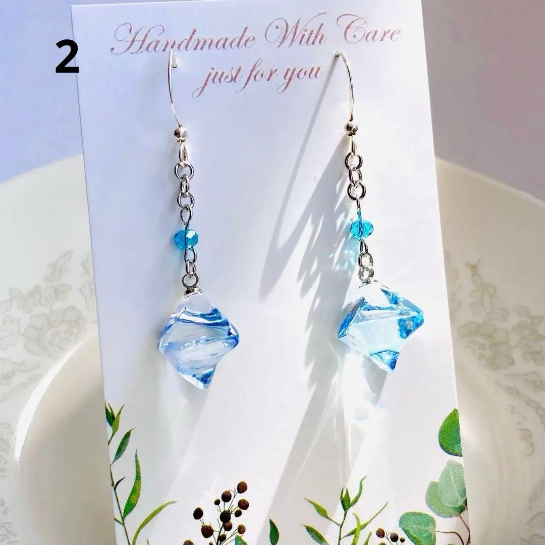 青山葵/レジンピアス20点