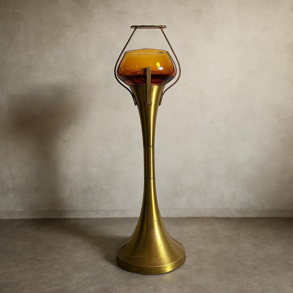 【専用】【唯一無二】レトロ　モダン　スタンド灰皿