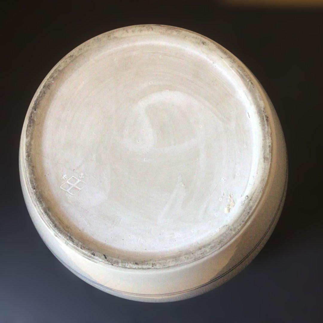 出石焼　アンティーク　手あぶり　火鉢　鉢カバー　骨董　一対