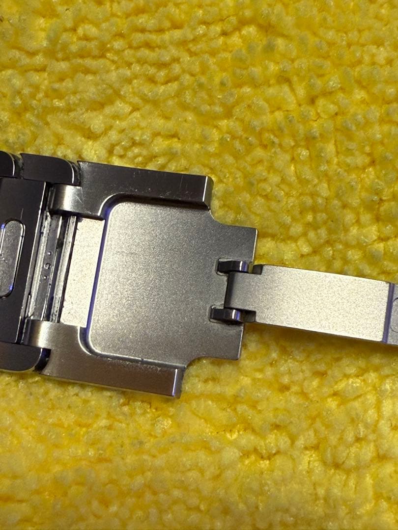 Apple純正42mmステンレススチール リンクブレスレット