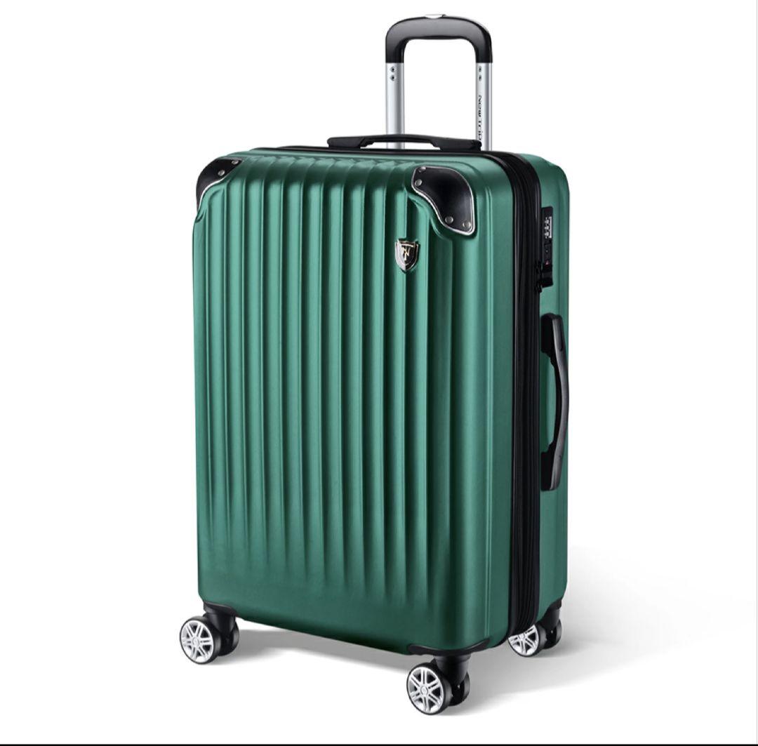 ピエール鈴木様　新品　New Tripスーツケース　グリーンL　95L 拡張機能