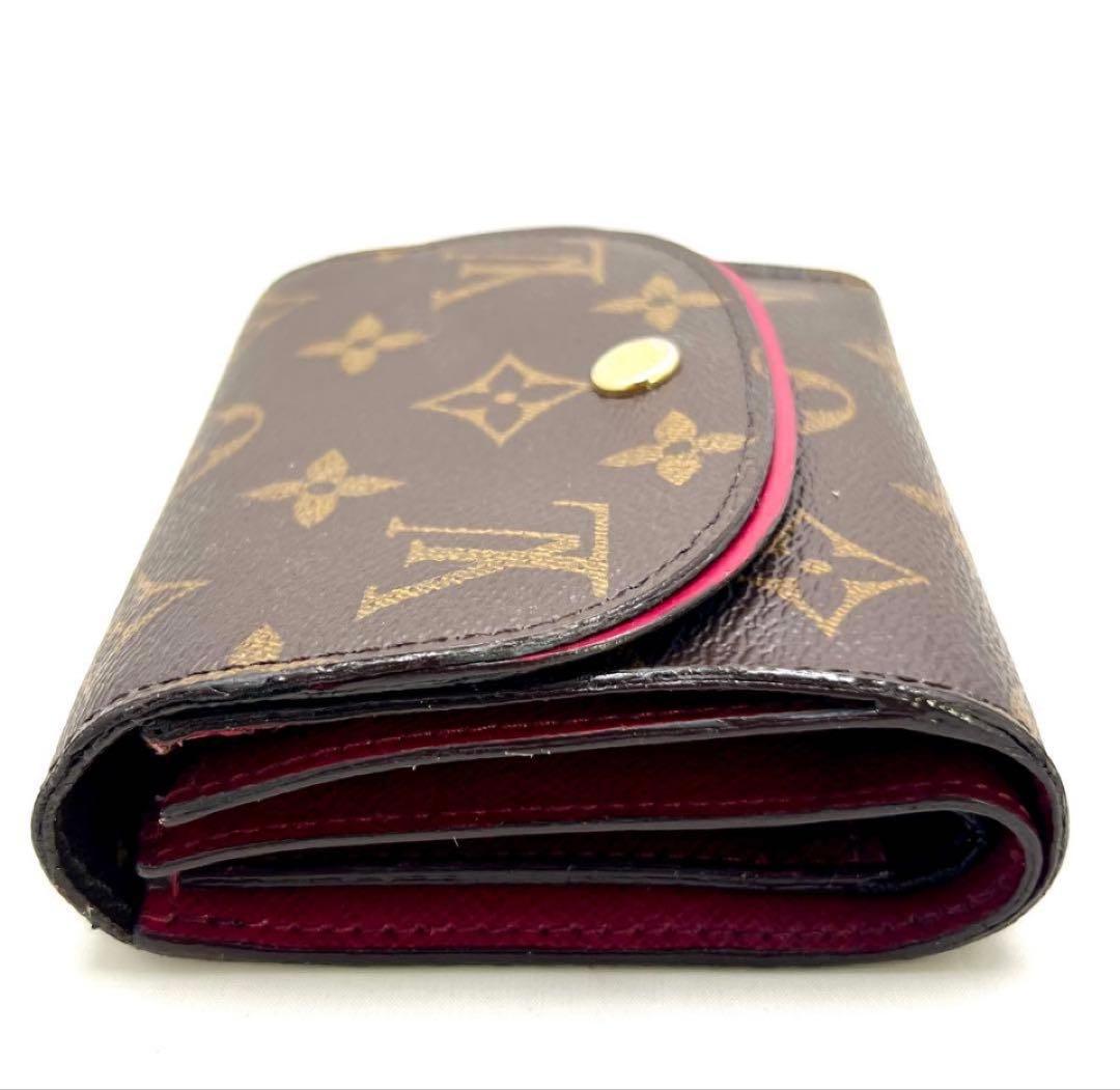ルイヴィトン モノグラム ポルトフォイユ アリアンヌ フューシャ M62036