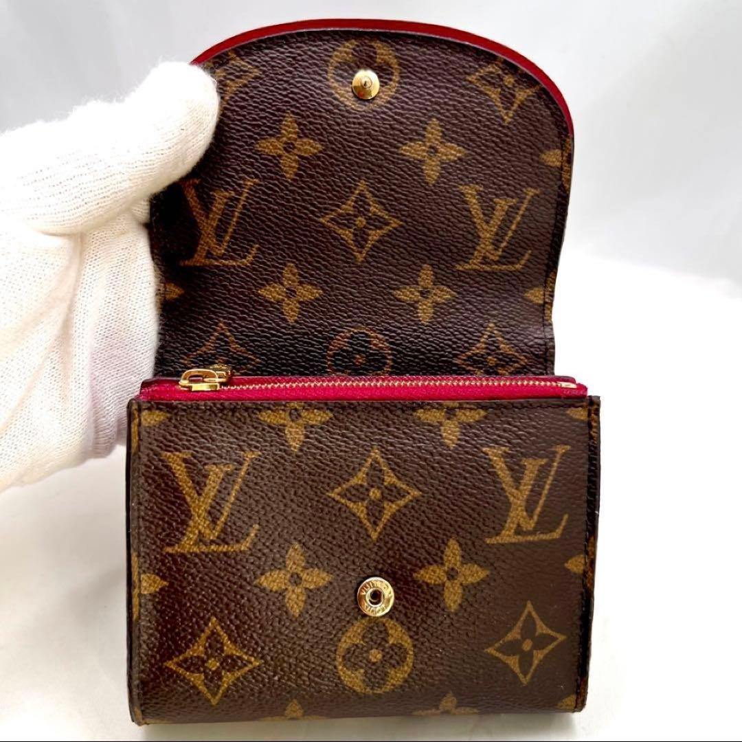 ルイヴィトン モノグラム ポルトフォイユ アリアンヌ フューシャ M62036