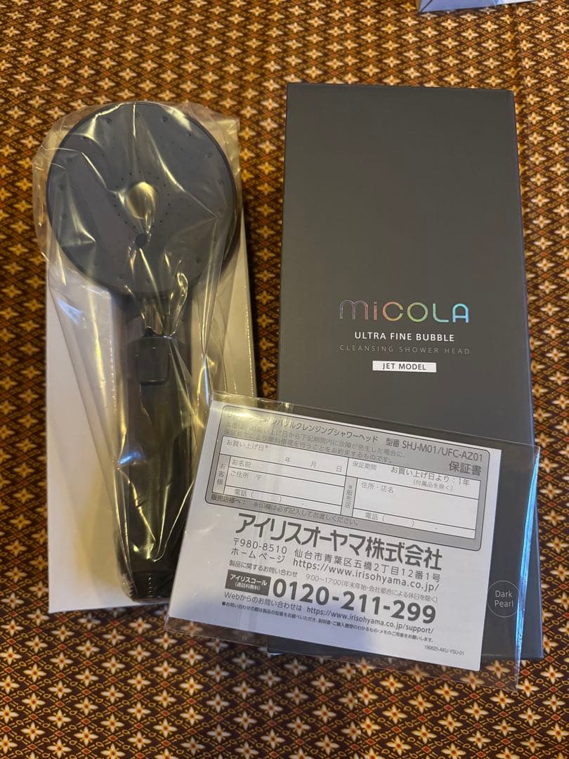 miCOLA ウルトラファインバブル シャワーヘッド