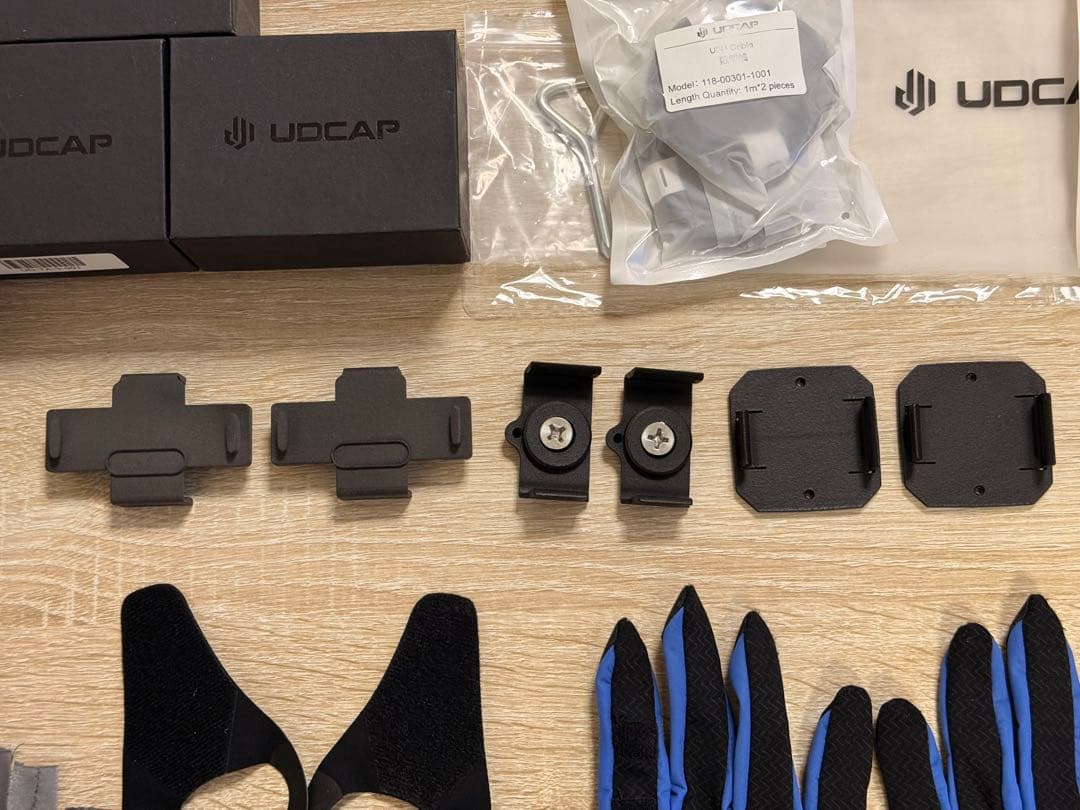 UDCAP VRグローブ Lサイズ トラッカーマウント3種付き
