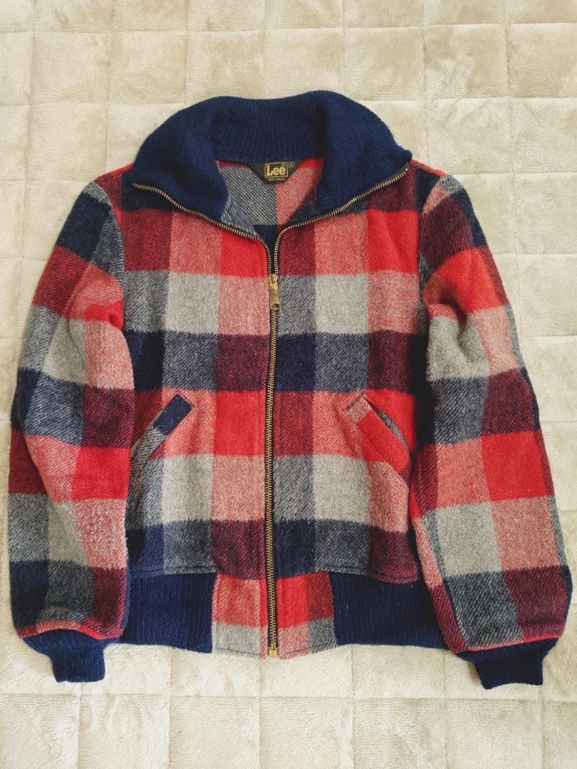 サ*ま様 Lee ウール チェックジャケット
