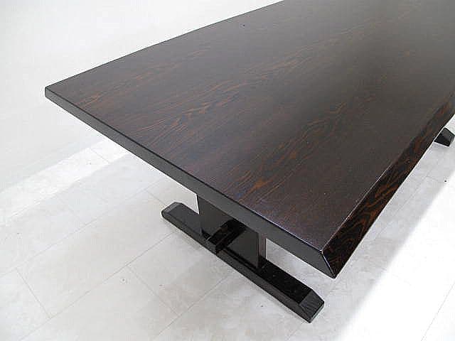 【美品】松本家具 欅無垢材 ダイニングテーブル W180cm 伝統工芸　国産