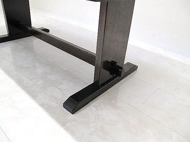 【美品】松本家具 欅無垢材 ダイニングテーブル W180cm 伝統工芸　国産