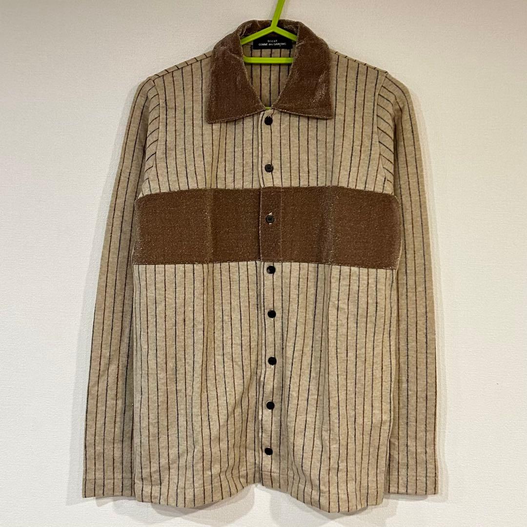 ⛄*️様 トリココムデギャルソン シースルー　ウールカーディガン AD1995