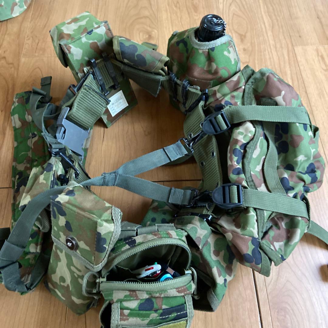 迷彩バックパック 装備セット