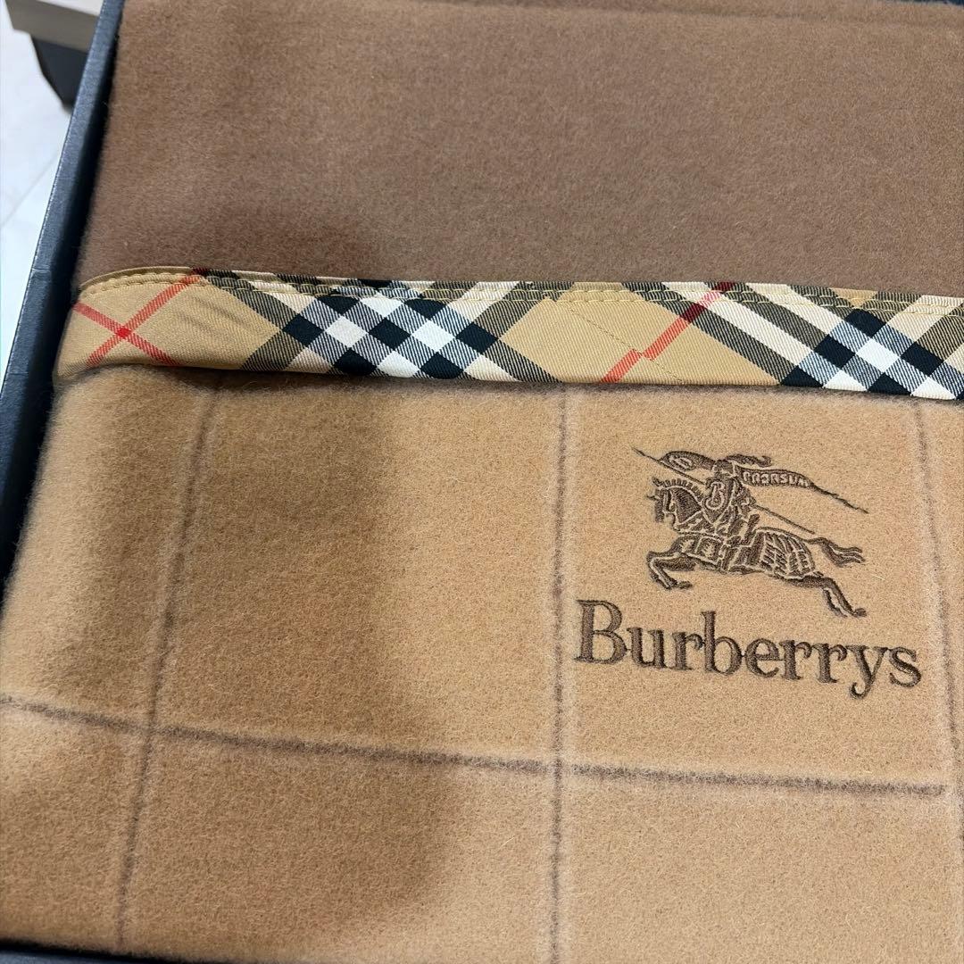 バーバリー　Burberry 純毛毛布