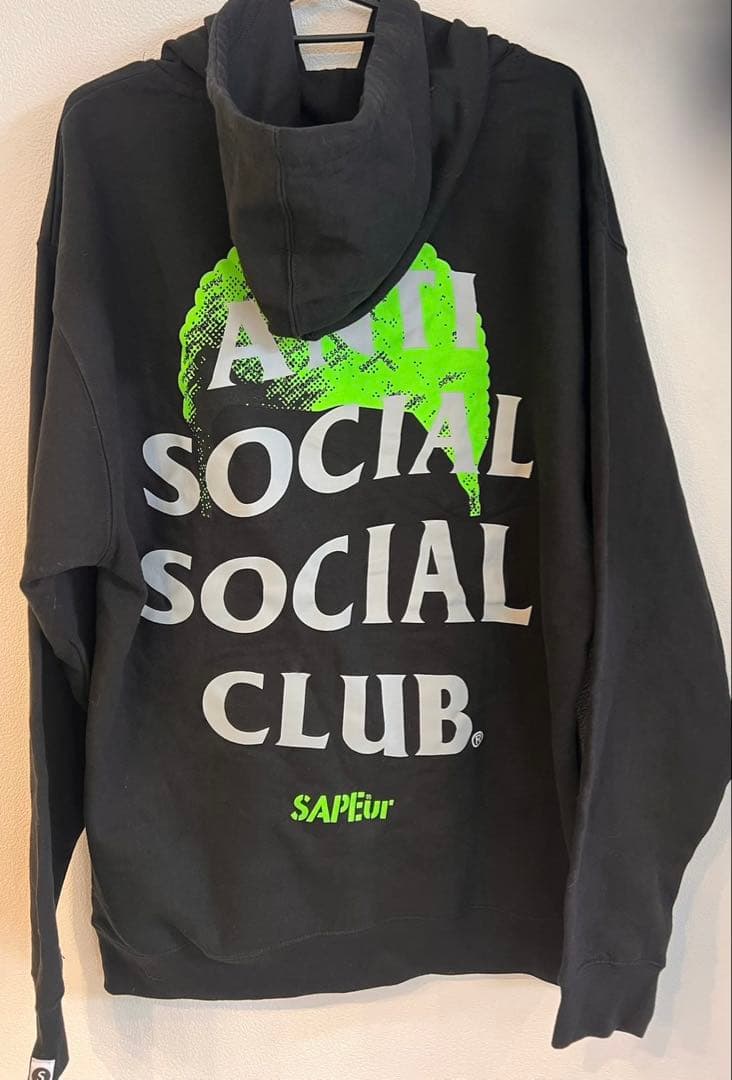新品タグ付　サプール×アンチソーシャルクラブ　ビッグロゴ