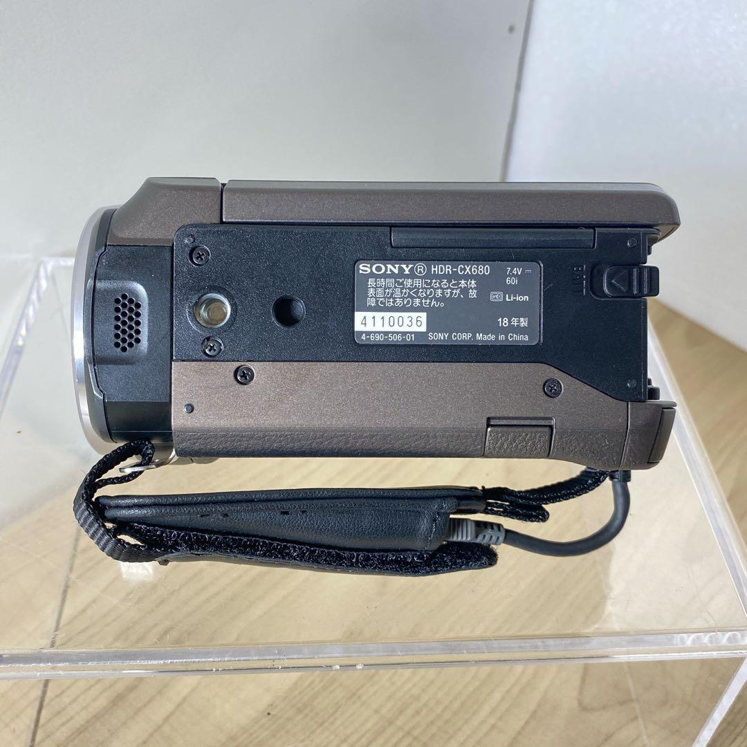 ソニー SONY HDR-CX680 デジタルビデオカメラ ブラウン2018年製