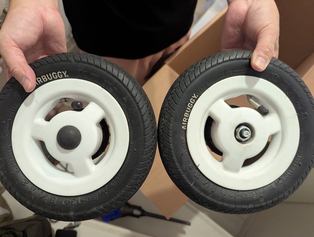 【専用】[Air Buggy]双子ベビーカー グリーン 浅草直接引渡し可