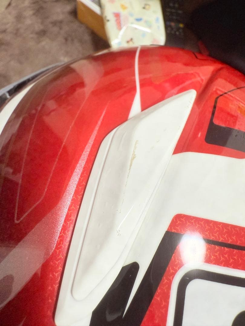 SHOEI フルフェイスヘルメット ホワイト/レッド/ブルー